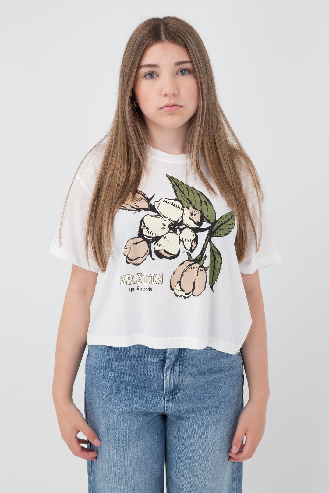 Brixton Apple Blossom S/S Boxy T-Shirt