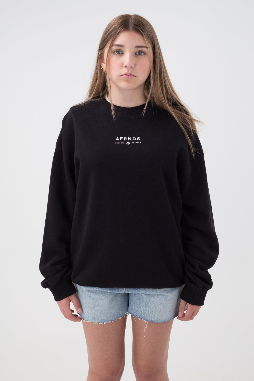 Afends Calico Recycled Crew Neck