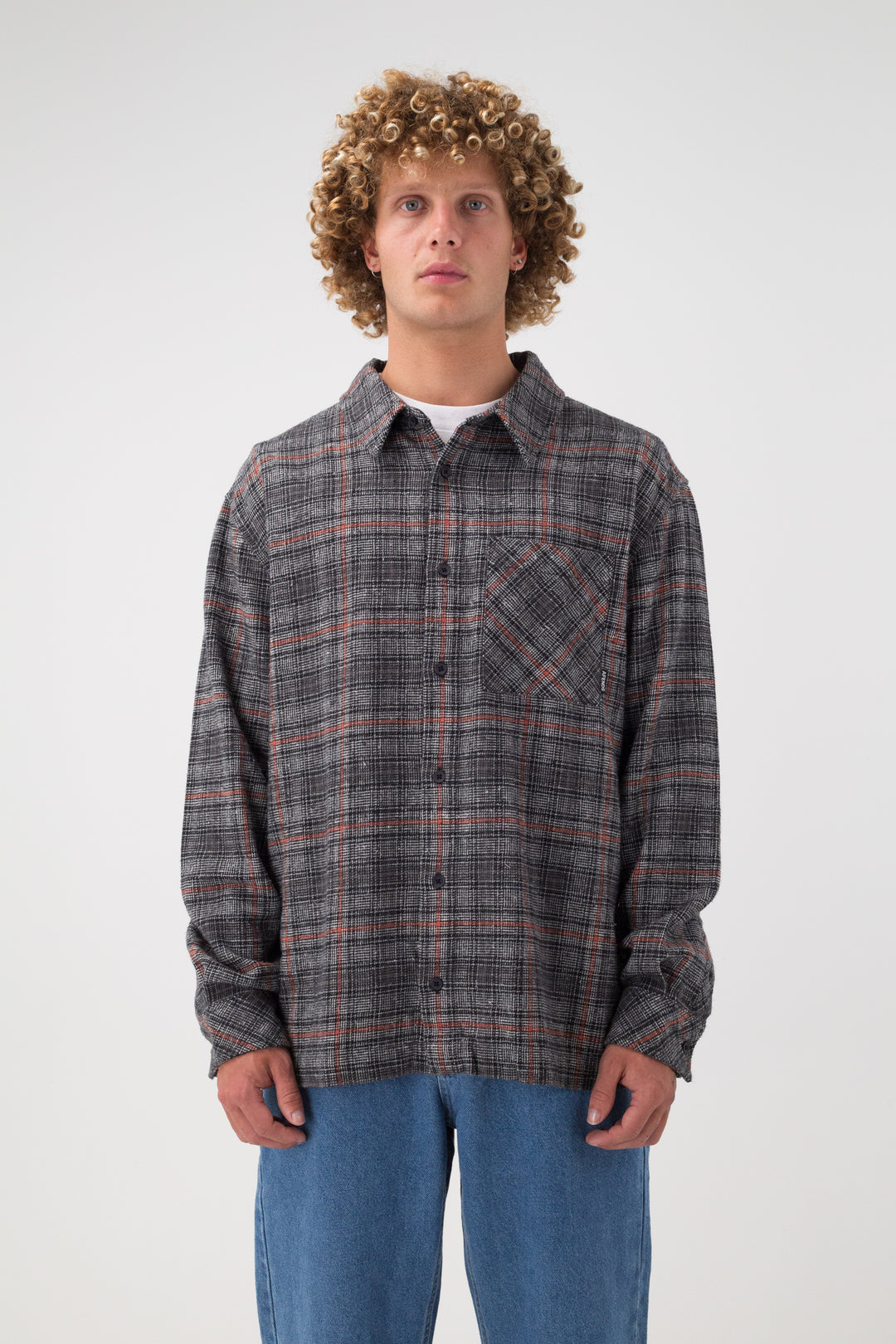 Afends Position Recycled Flannel Shirt
