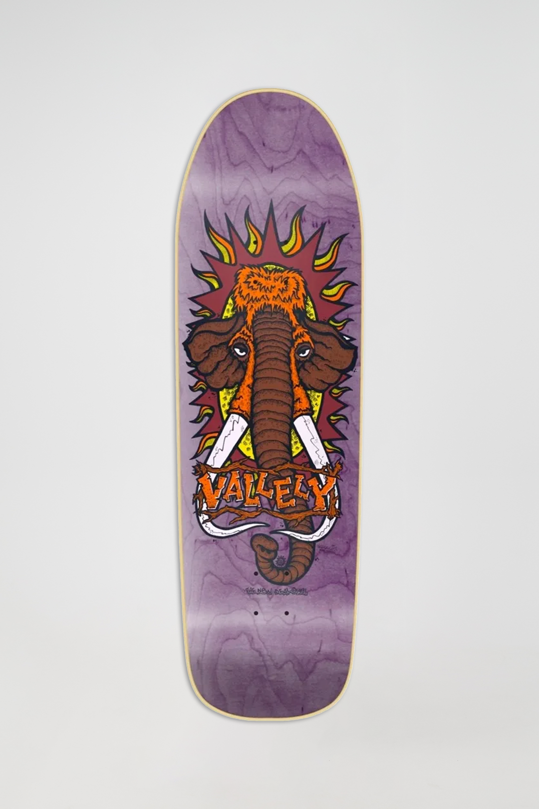 New Deal Vallely Mammoth Deck SP 9.5" Purple