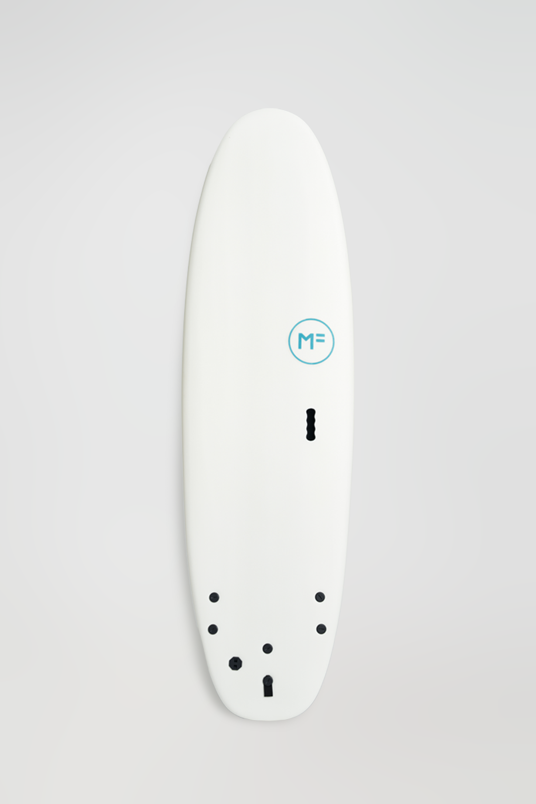 7'6 MF Beastie Super Soft Tri White/Teal 57.51L