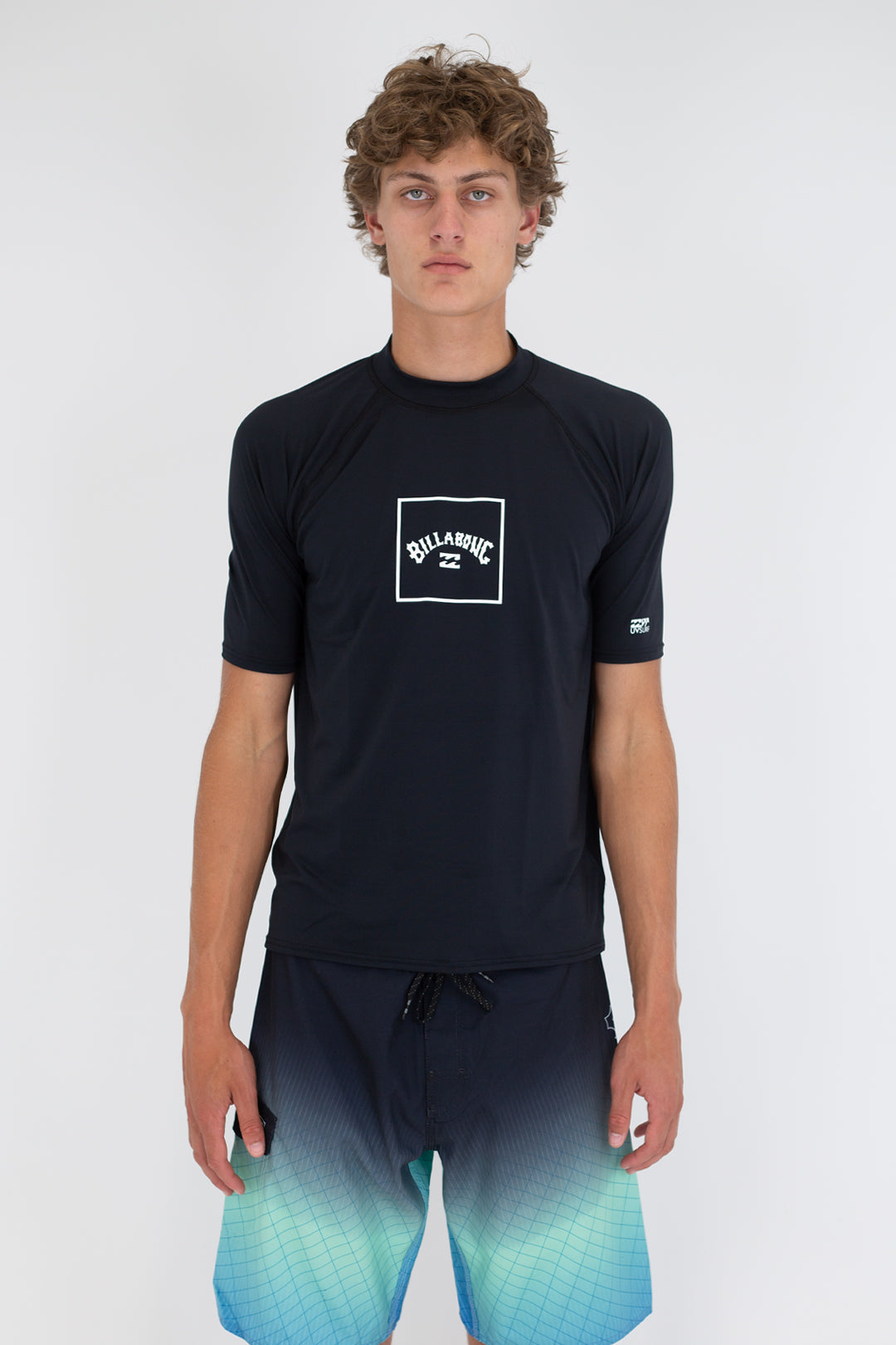 Billabong Boxed Arch Rashvest Black