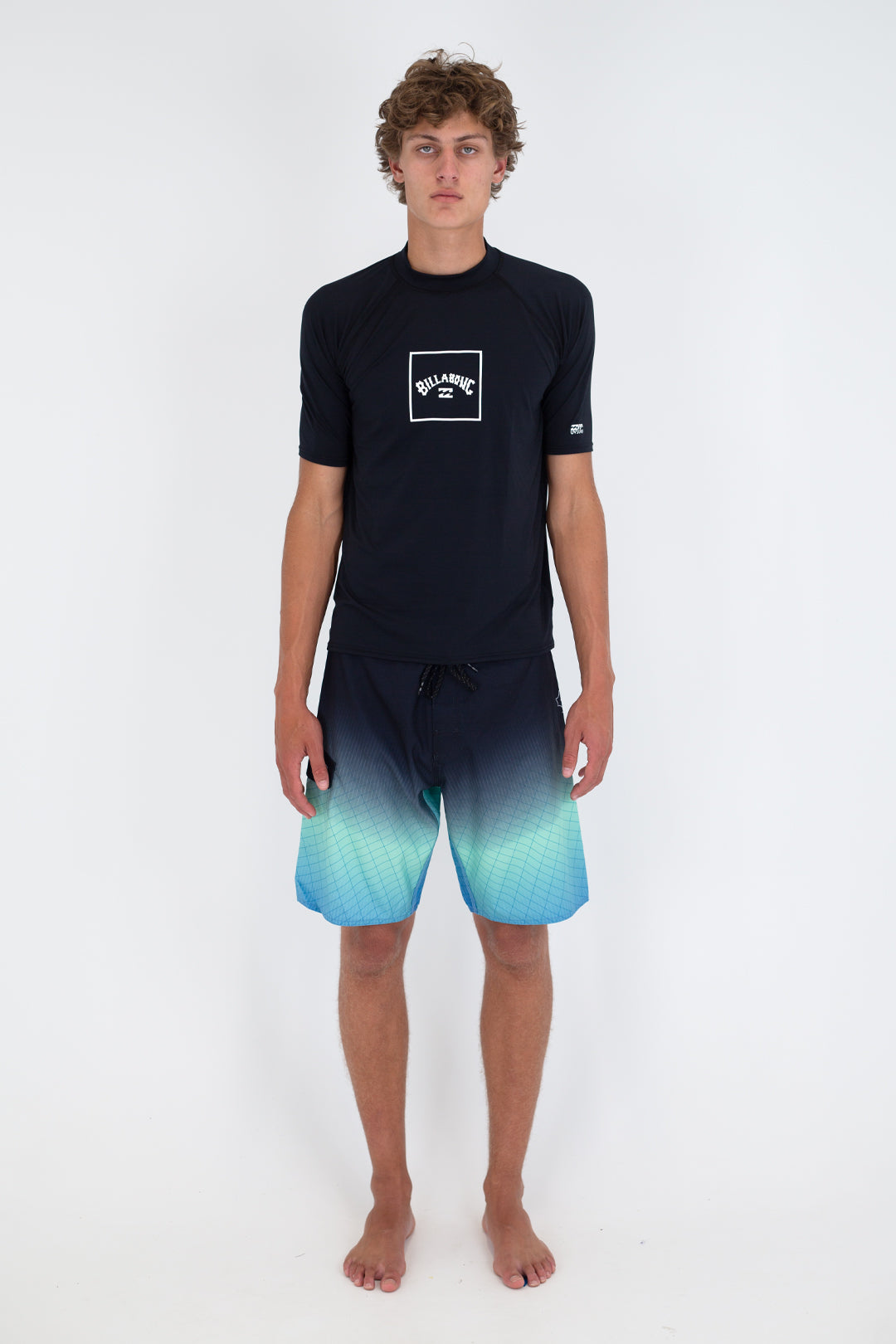 Billabong Boxed Arch Rashvest Black