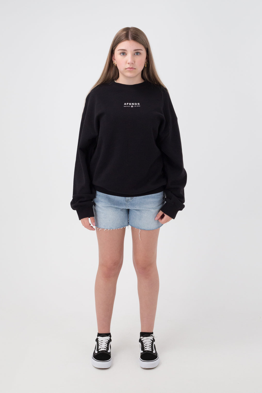 Afends Calico Recycled Crew Neck