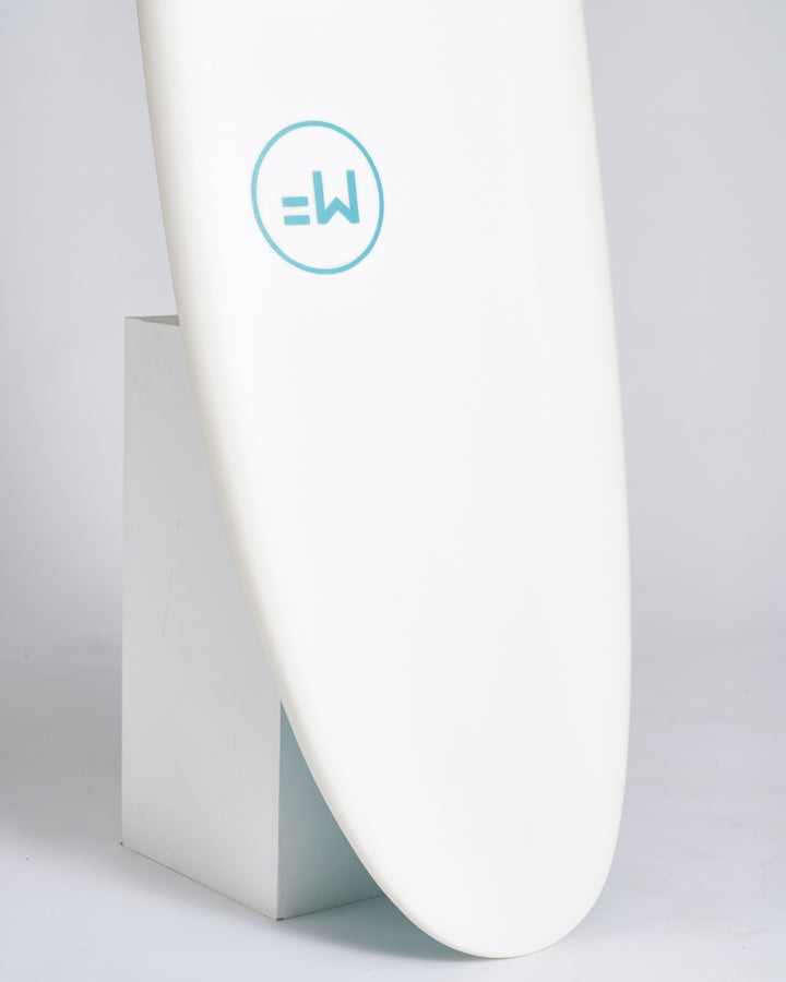 7'6 MF Beastie Super Soft Tri White/Teal 57.51L