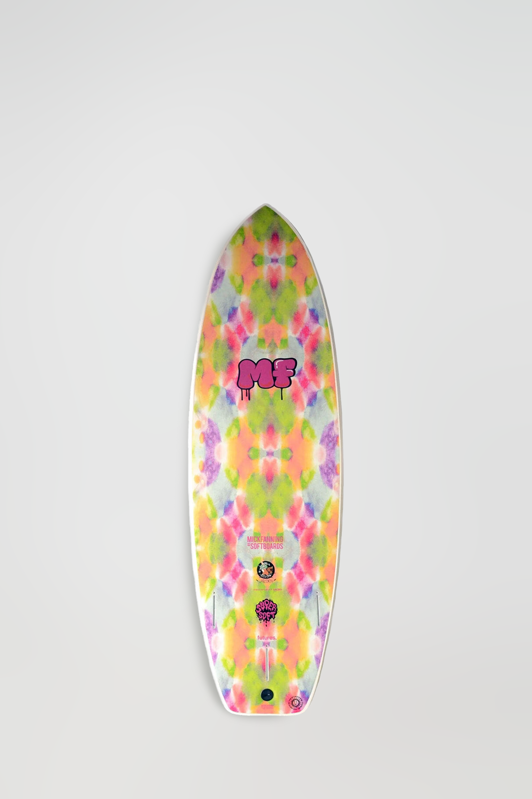 5'10 MF Unicorn Super Soft Rainbow 37L