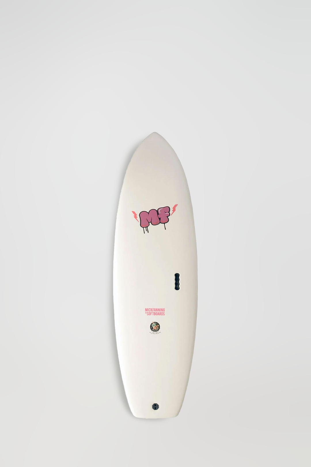 5'8 MF Unicorn Super Soft Rainbow 33L