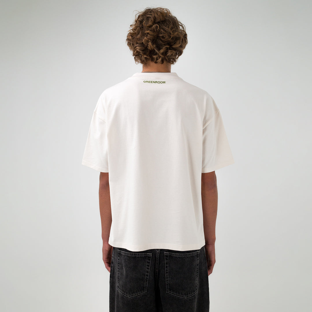 Greenroom Triple Swirl Tee Off-White