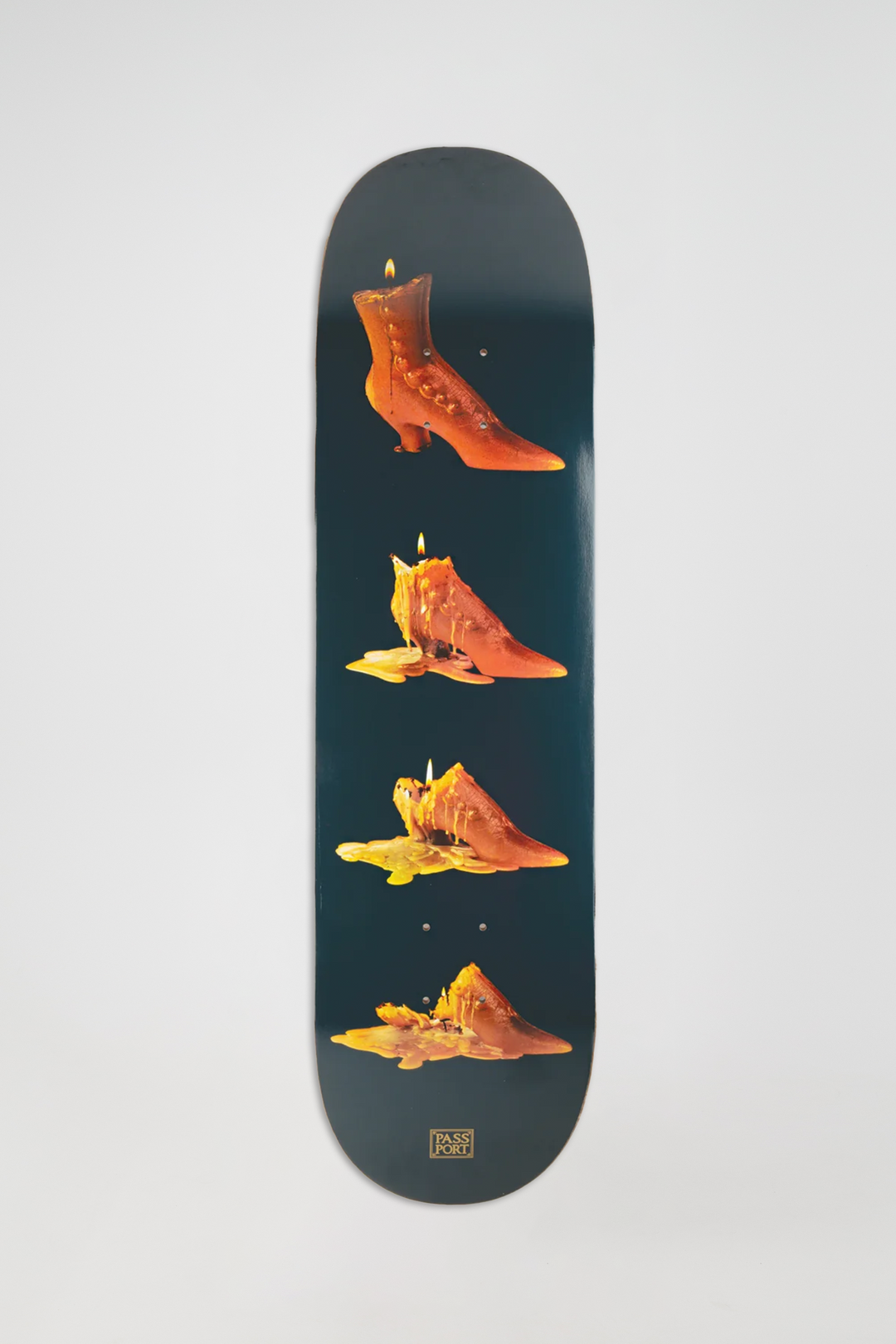 Pass~Port Boot Candle Series Deck 8.125"