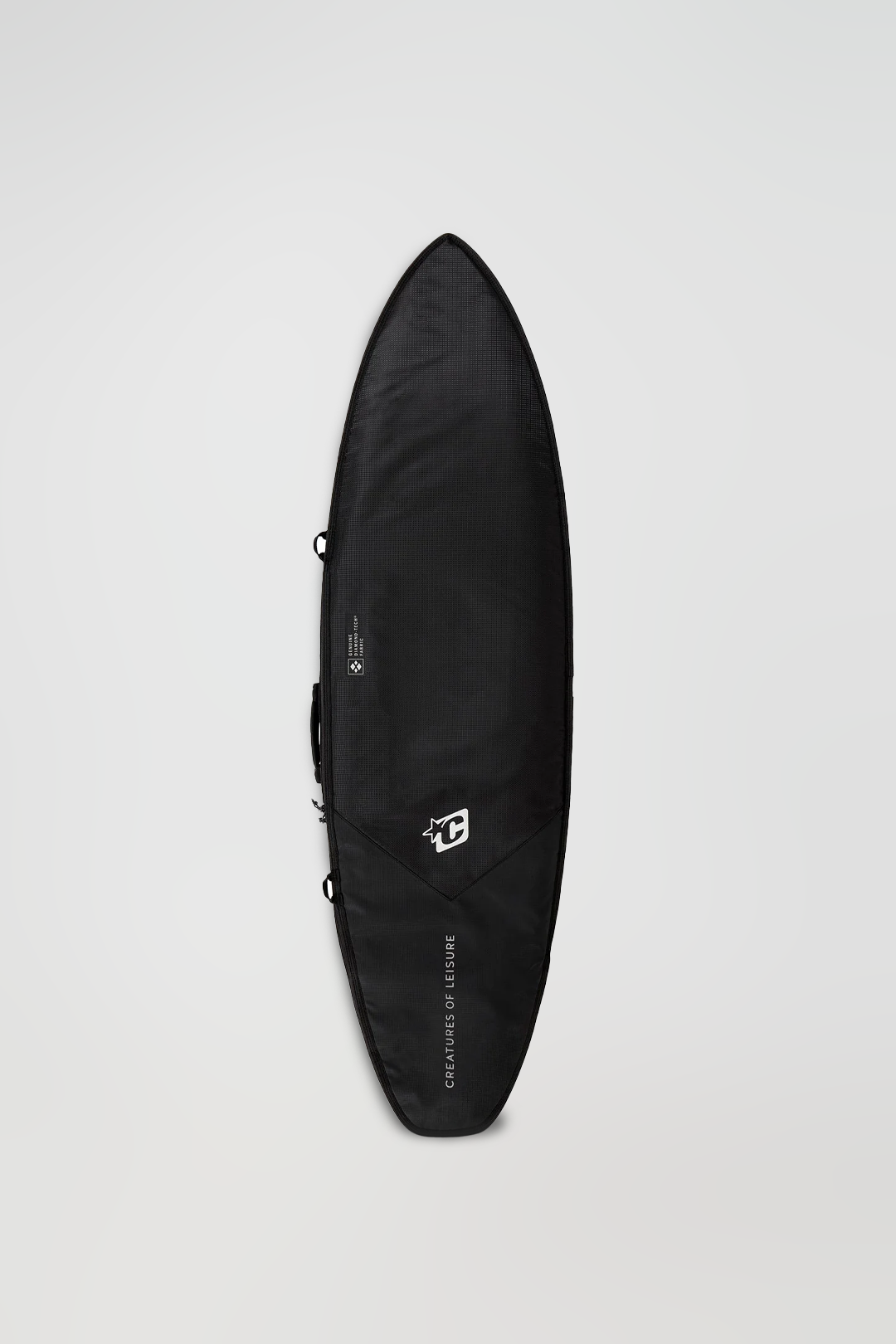 Creatures of Leisure 6'0 Shortboard Day Use DT2.0 Board Bag Black Silver