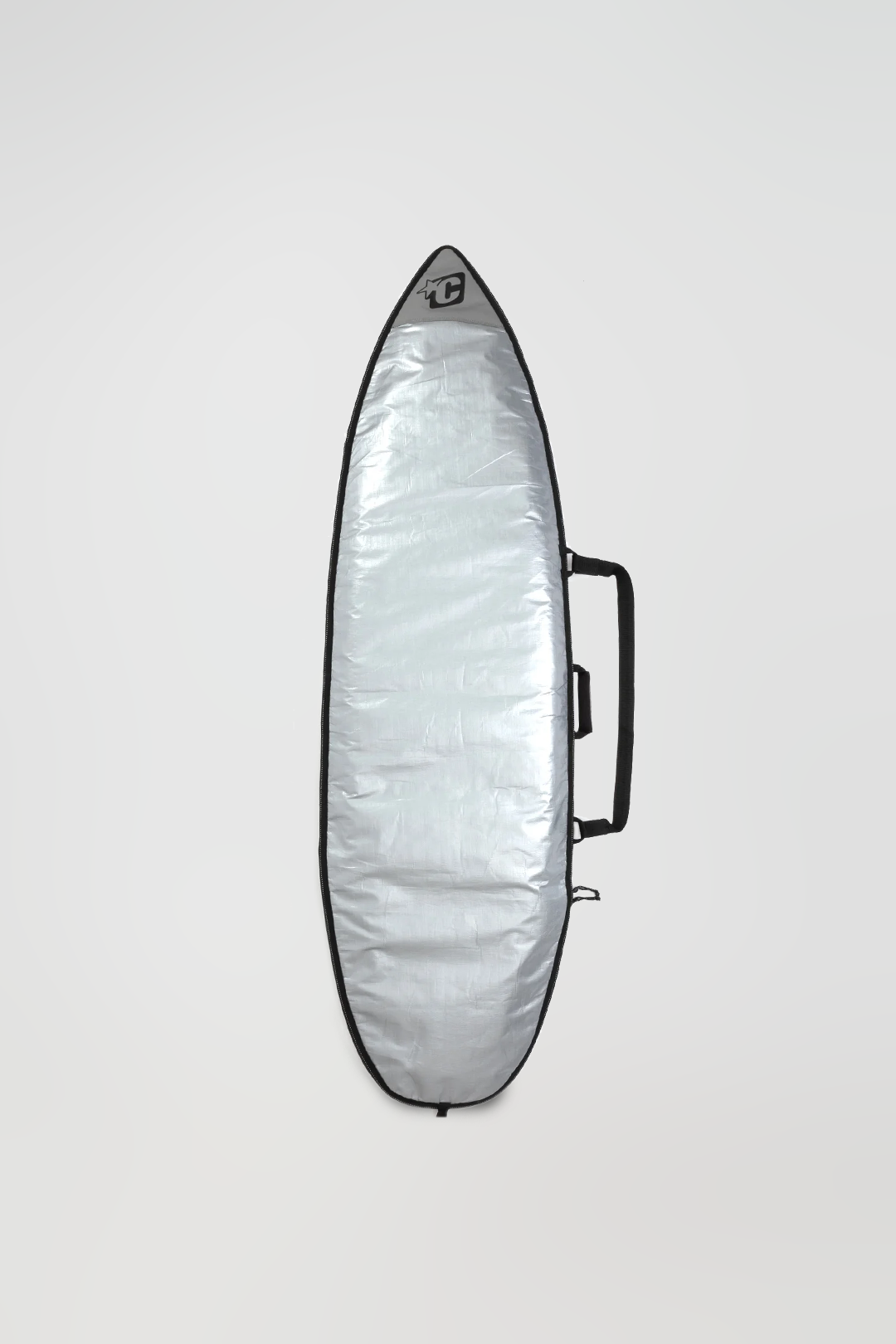 Creatures of Leisure 6'0 Icon Shortboard Bag Silver Black